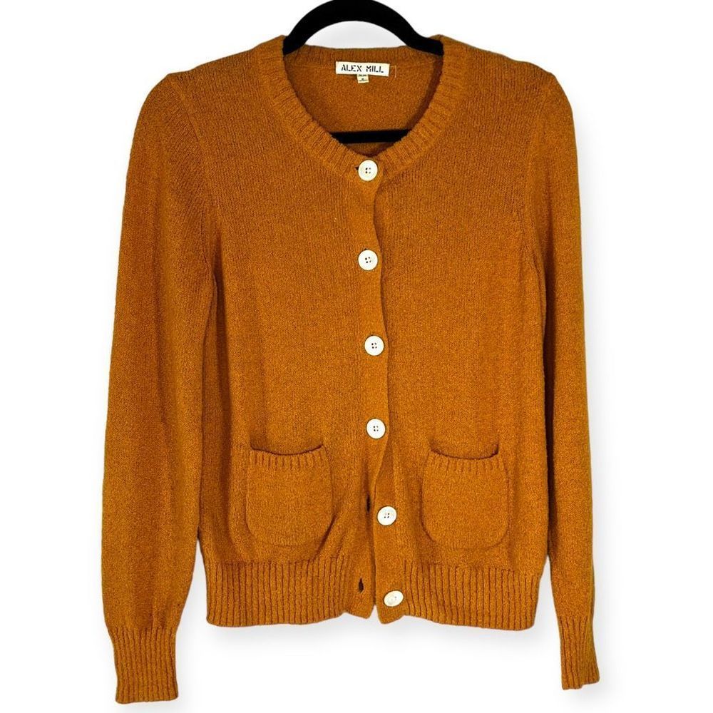 Alex Mill Honey Gold Cardigan Size XS